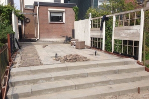 Tuinaanleg dijkwoning Klaaswaal - Hoveniersbedrijf Van der Waal Tuinen (11)